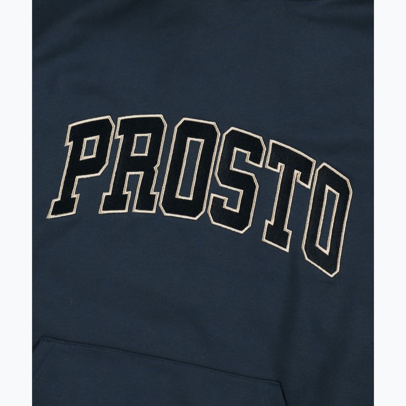 Pánská mikina  PROSTO Hoodie College 99 navy 3