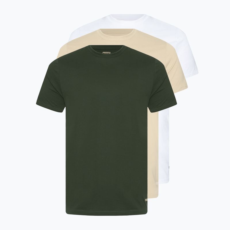 Pánské tričko PROSTO Basic 3Pack multicolor