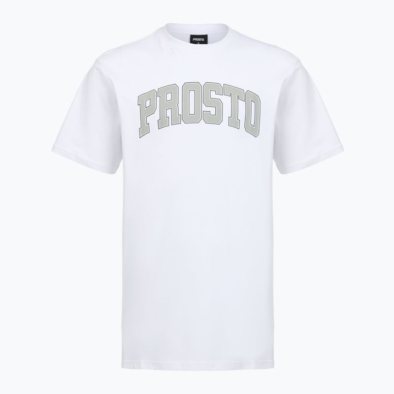 Pánské tričko PROSTO College white