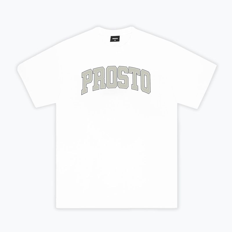 Pánské tričko PROSTO College white
