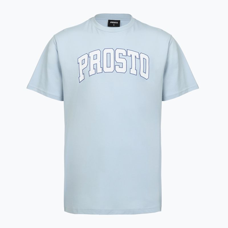 Pánské tričko PROSTO College light blue