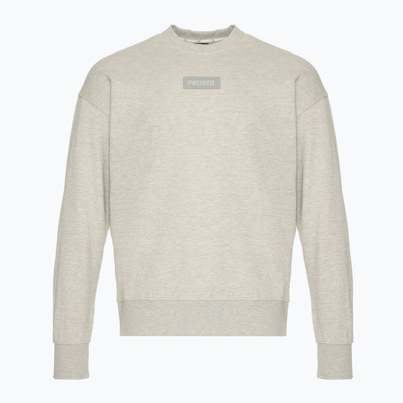 Pánská mikina PROSTO Crewneck box grey