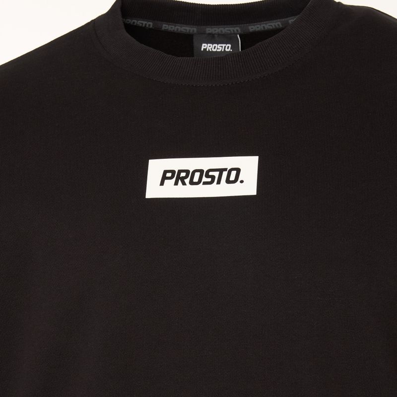 Pánská mikina PROSTO Crewneck Box black 3