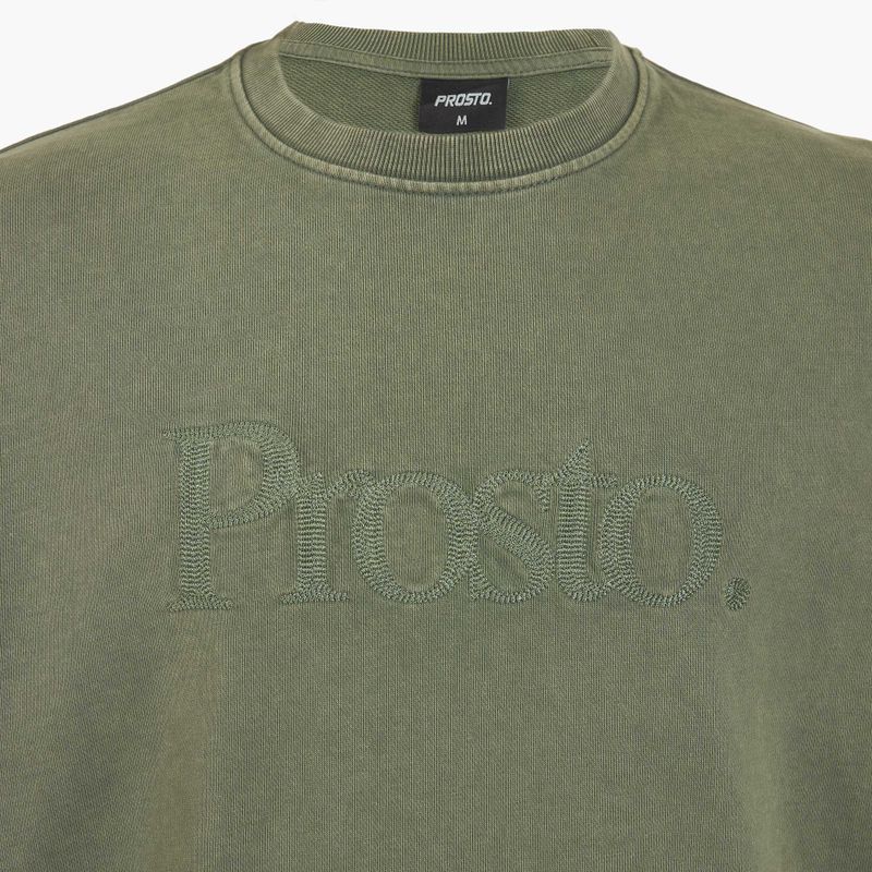 Pánská mikina PROSTO Crewneck Sheriff green 3