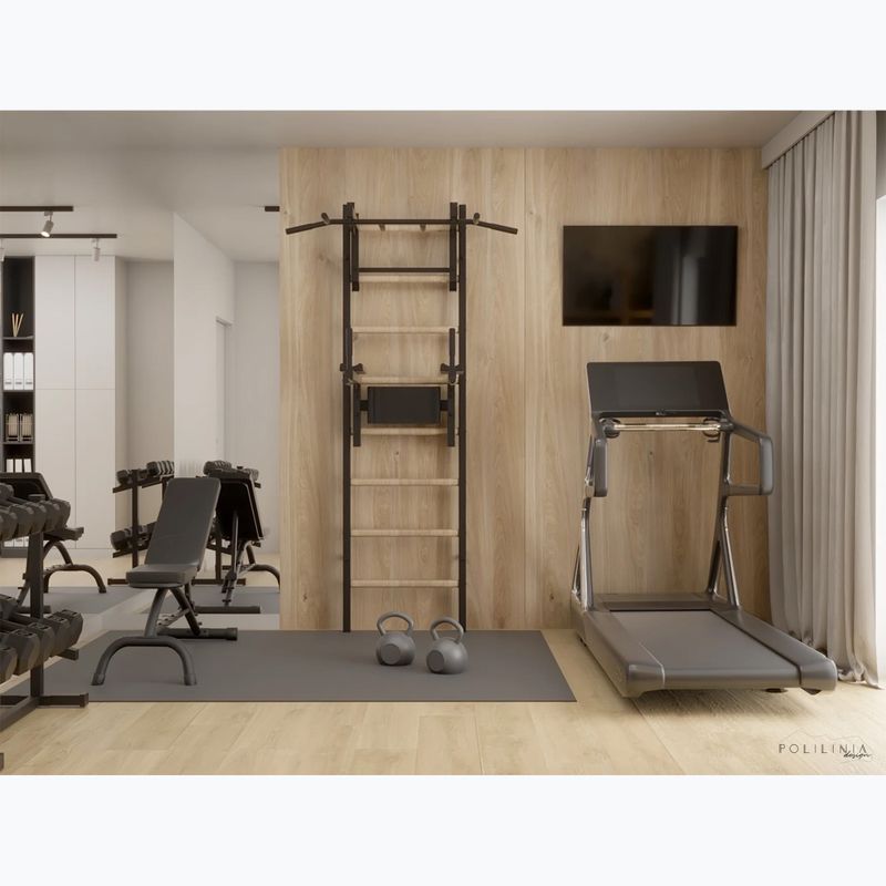 BenchK gymnastický žebřík černý BK-232B 20