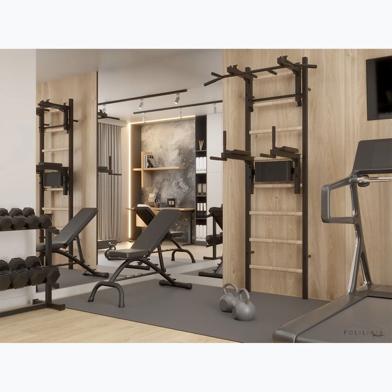 BenchK gymnastický žebřík černý BK-232B 22