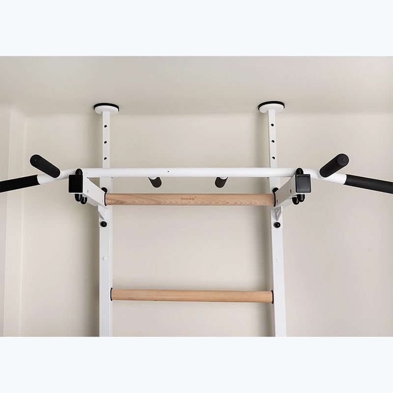 Gymnastický žebřík BenchK 523W white matte/oak 7