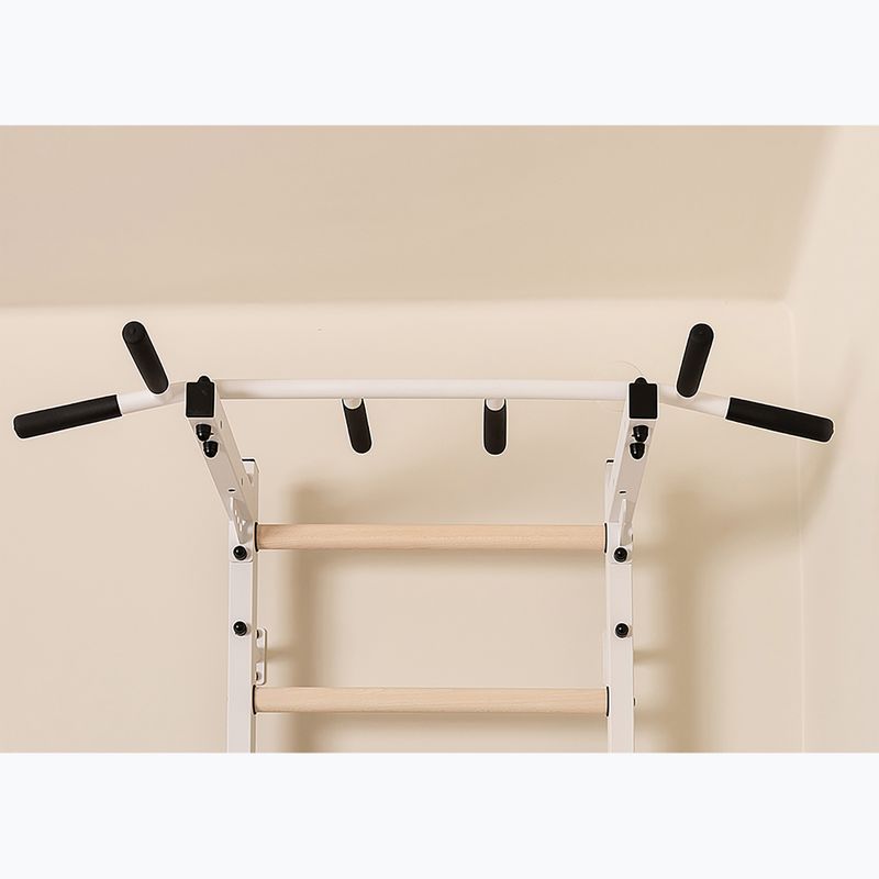 Gymnastický žebřík BenchK 222W white matte/oak 6