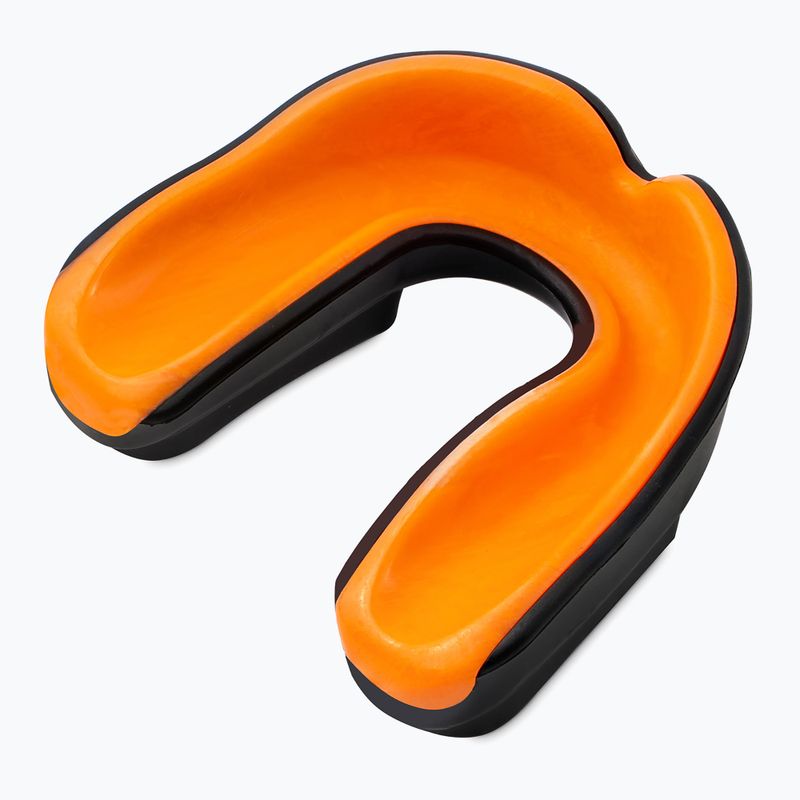 Chránič čelistí + pouzdro Overlord Gel black/orange 2