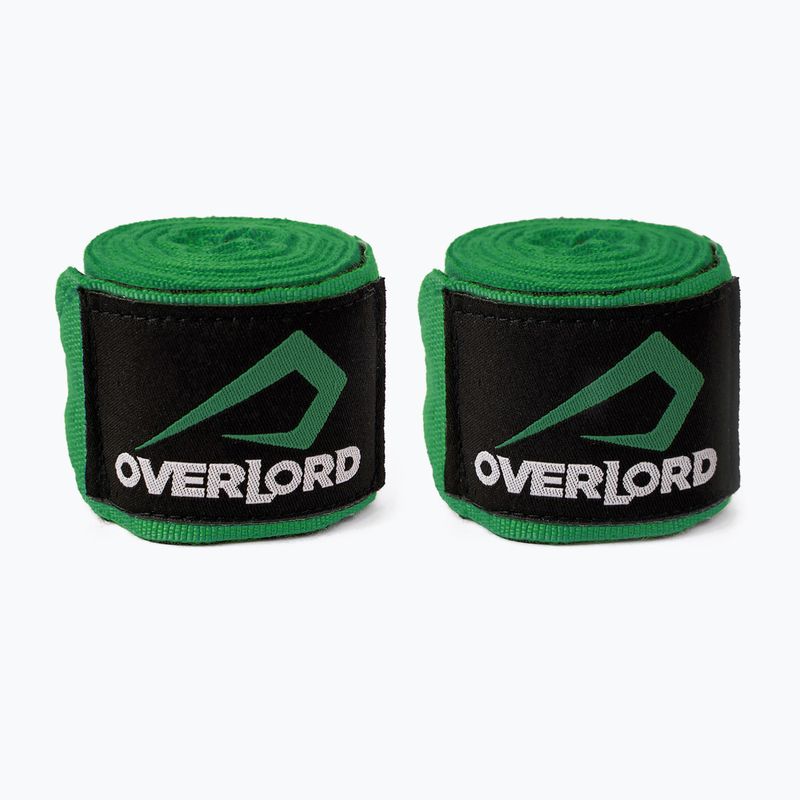 Overlord boxerské bandáže elastické zelené 200001-LGR/350 3