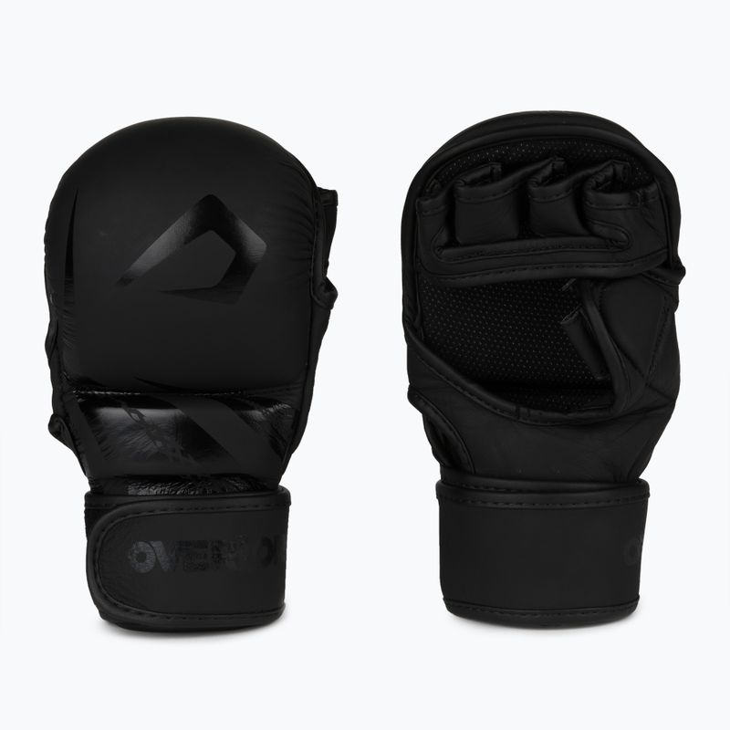 Overlord Sparring MMA grapplingový oblek s černou kůží 101003-BK/S