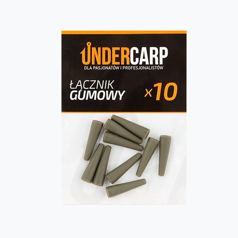 Konektor pro bezpečnostní klip UNDERCARP gumový zelený UC150