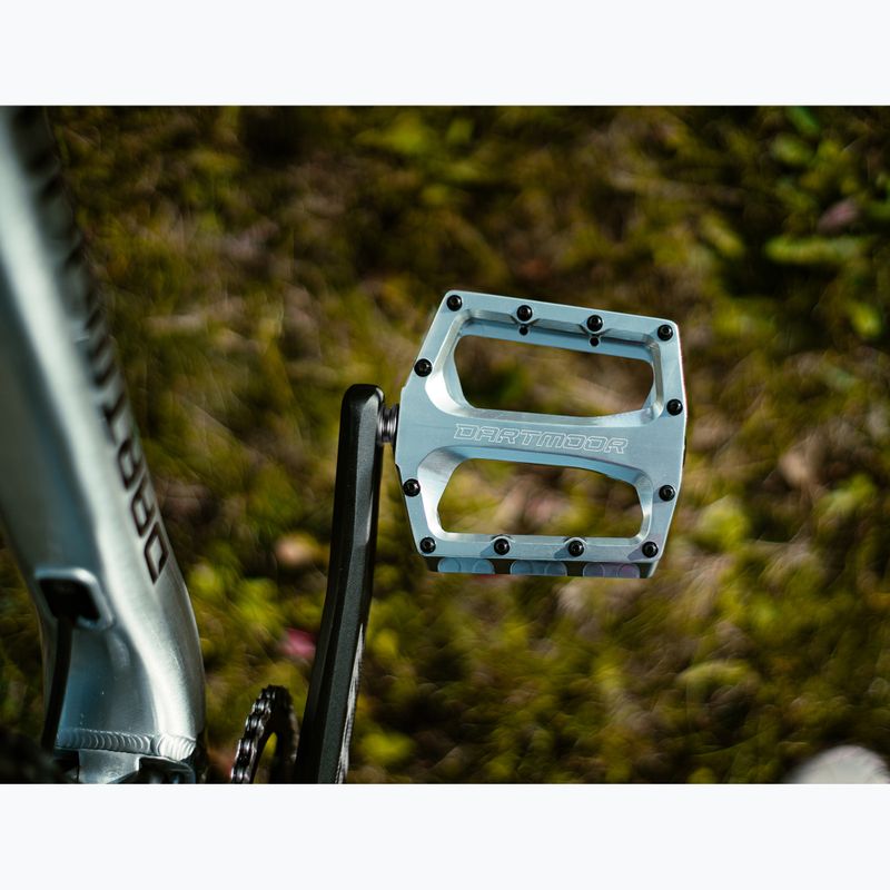 Cyklistické pedály Dartmoor Thunder mirror silver 3