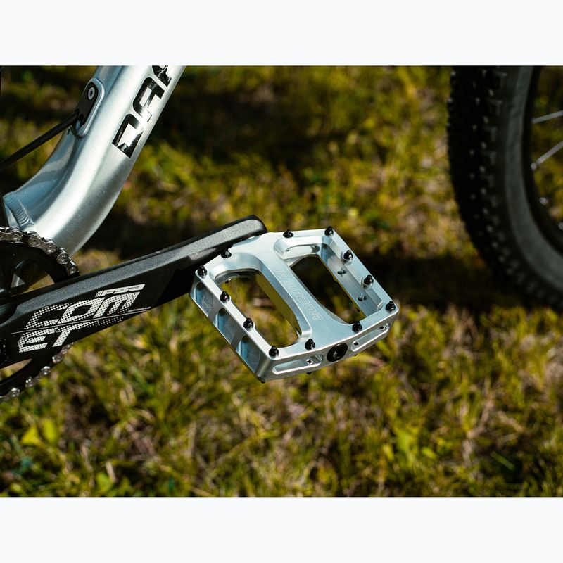Cyklistické pedály Dartmoor Thunder mirror silver 4