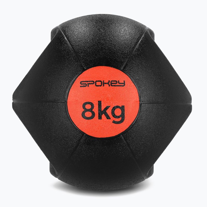 Medicinbal 8 kg Spokey Gripi černo-červený 929866 2