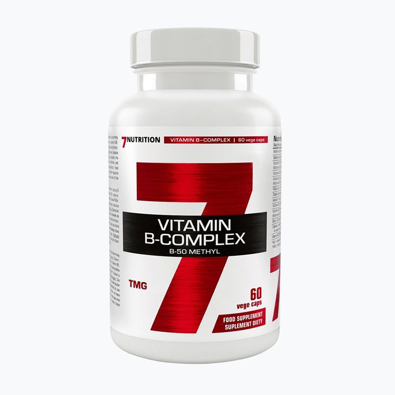 Komplex vitaminů 7Nutrition B-Complex B50 Methyl 60 kapslí
