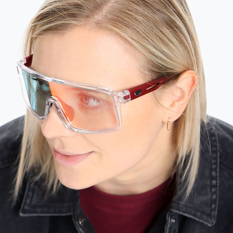 Sluneční brýle GOG Ragnarok cristal clear/matt metallic red/reflex red 7