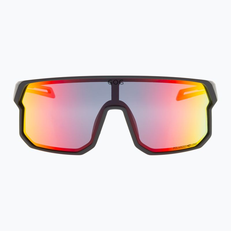 Sluneční brýle GOG Vidar matt black/reflex black/red 2