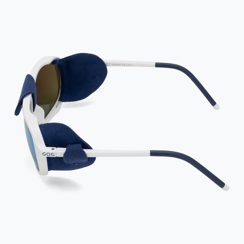 Sluneční brýle GOG Everest matt white/navy blue 4