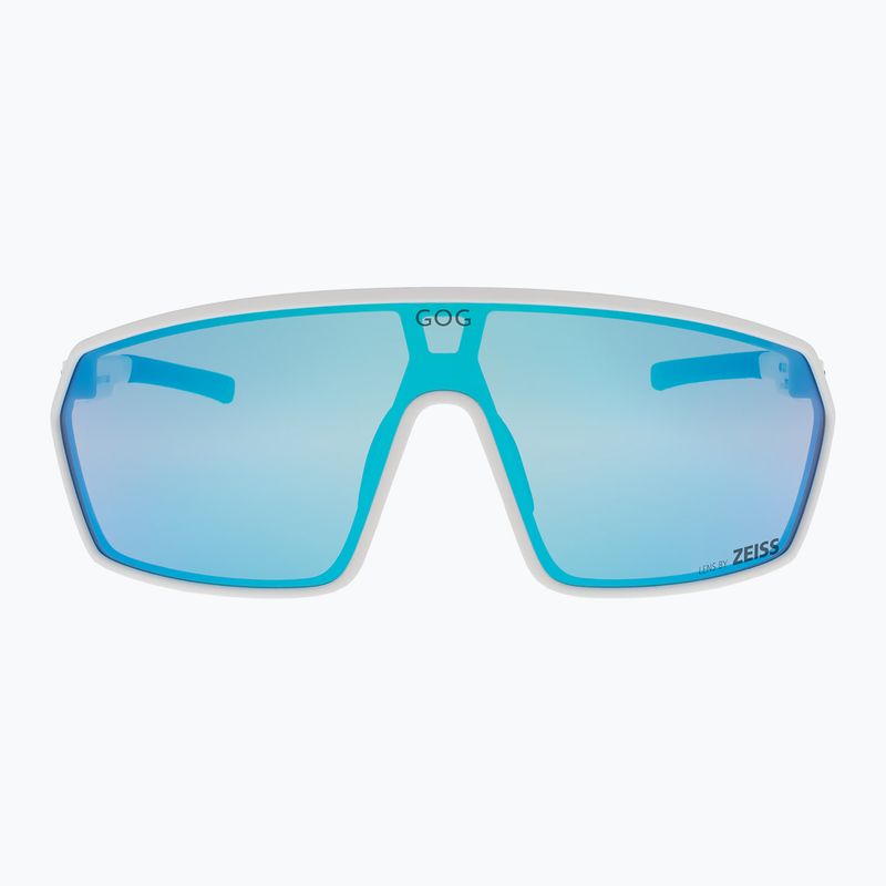 Sluneční brýle GOG Freya matt white/black/reflex sky blue 2