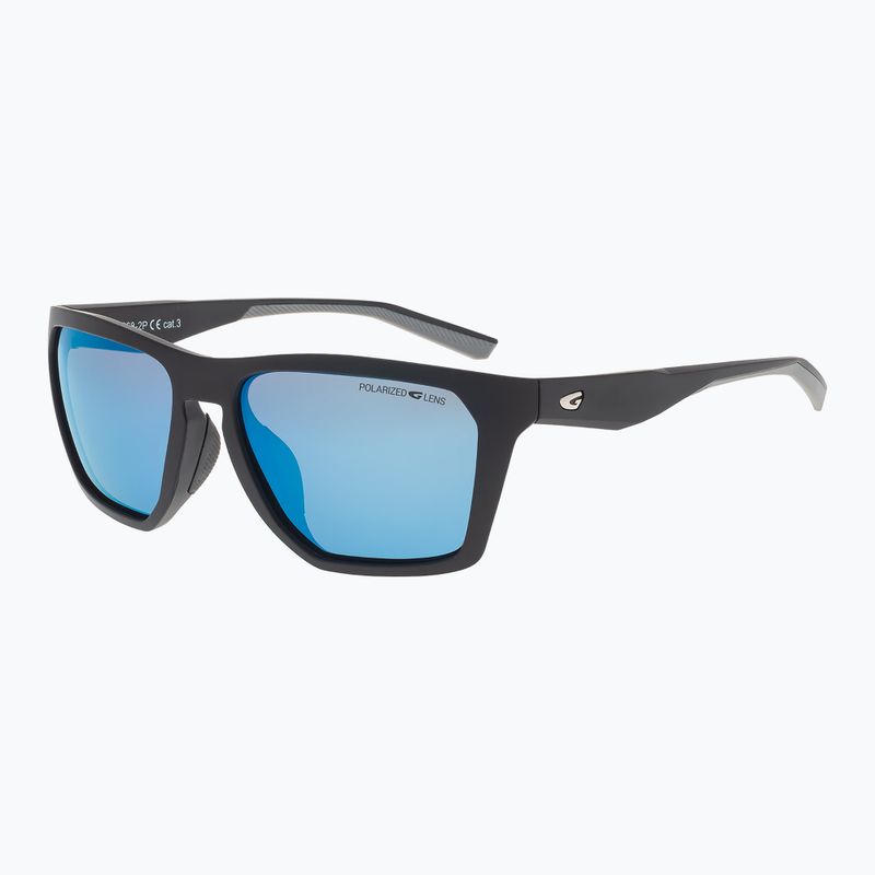 Sluneční brýle GOG Altiplano matt black/grey/reflex white blue