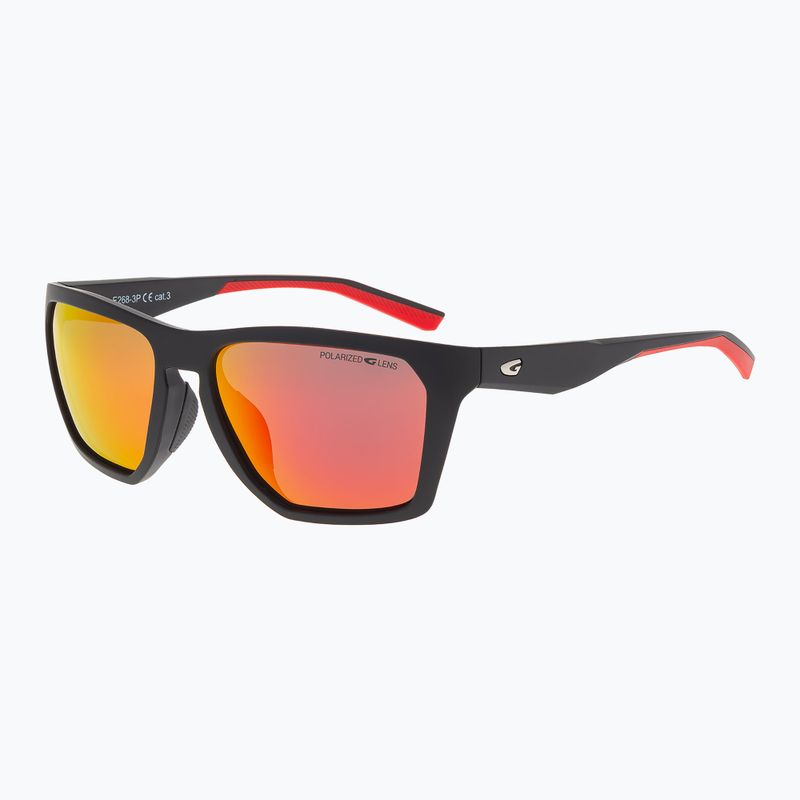 Sluneční brýle GOG Altiplano matte black/red/reflex black red