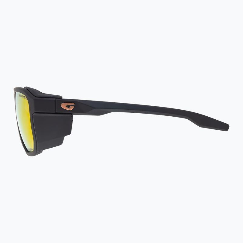 Sluneční brýle GOG Pamir matt metallic black/black/reflex gold 5