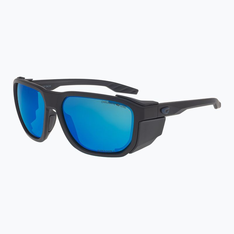 Sluneční brýle GOG Pamir matt metallic black/black/reflex white blue