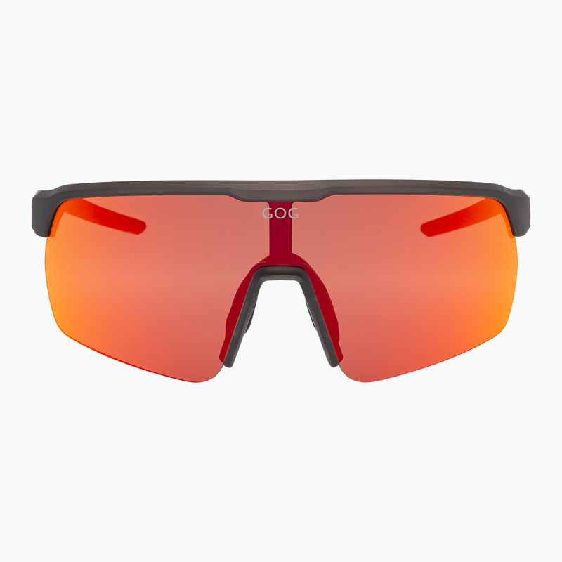 Sluneční brýle GOG Hervor matte crystal black/copper reflex black/red 2