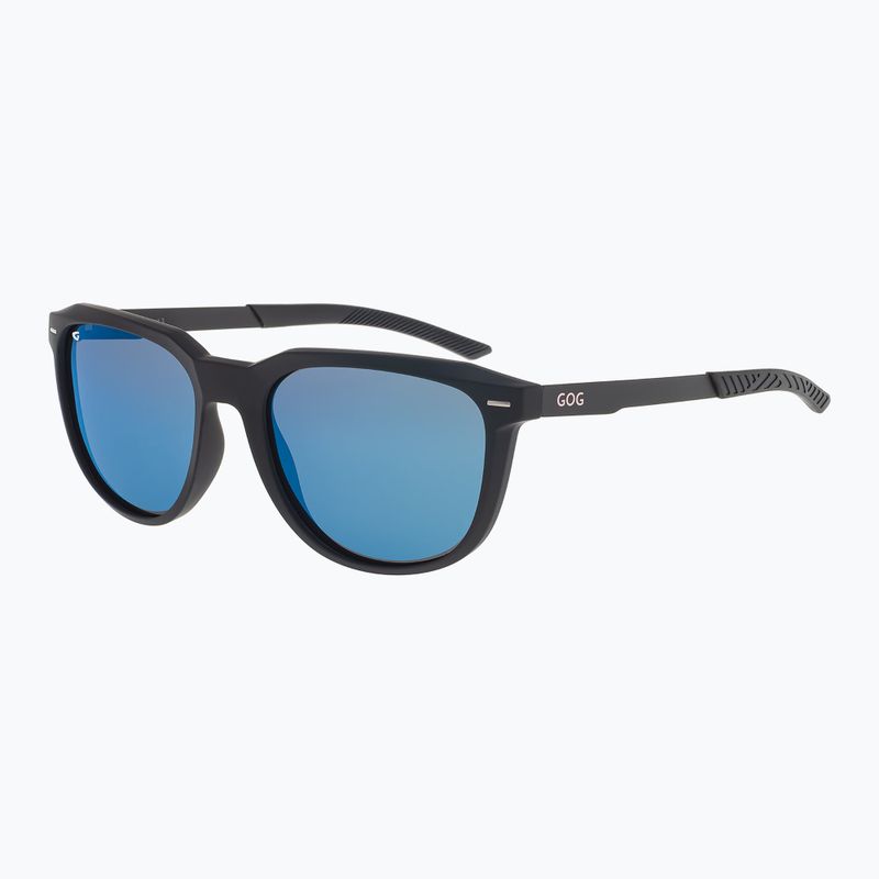 Sluneční brýle GOG Soma matt black/reflex white blue