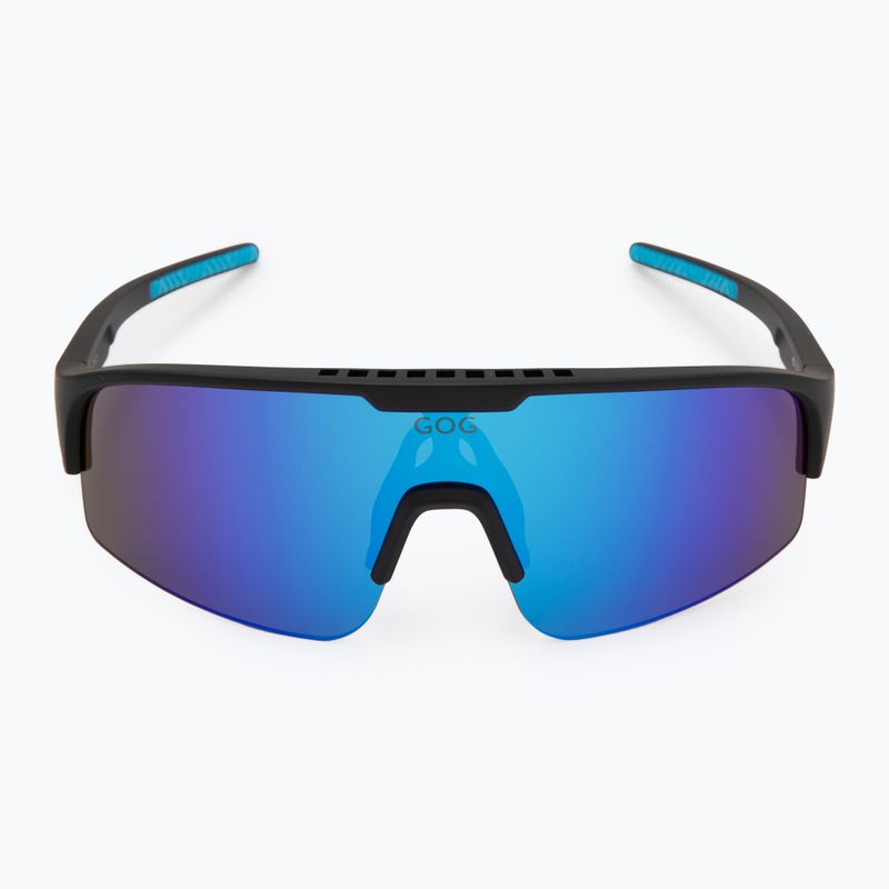 Dětské sluneční brýle GOG Petra matt black/blue reflex blue 3