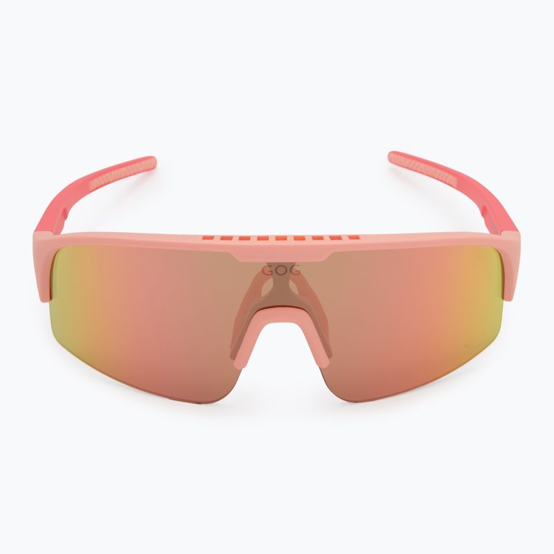 Dětské sluneční brýle GOG Petra matt light pink/pink reflex red 3