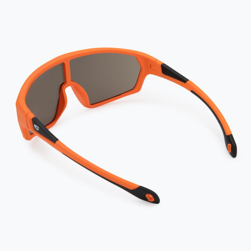 Dětské sluneční brýle GOG Flint matt neon orange/black reflex silver 2