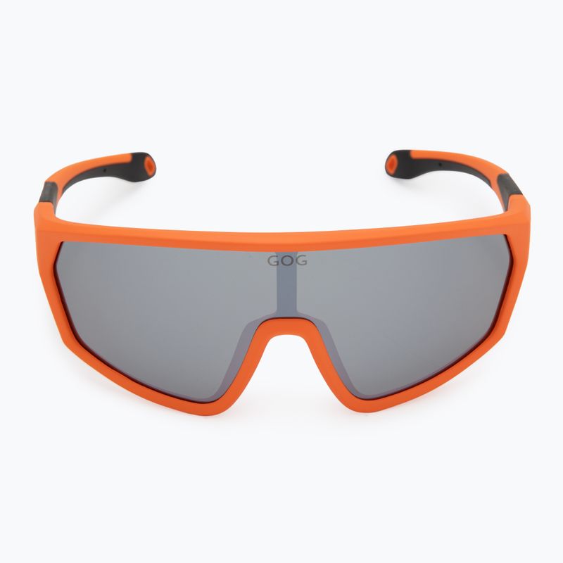 Dětské sluneční brýle GOG Flint matt neon orange/black reflex silver 3