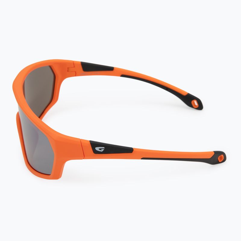 Dětské sluneční brýle GOG Flint matt neon orange/black reflex silver 4