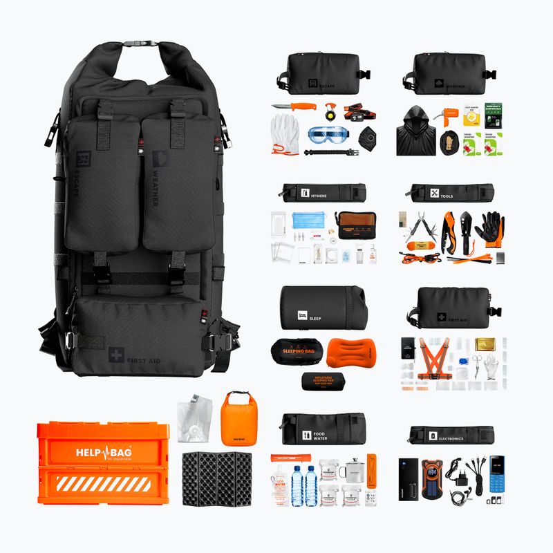 Evakuační batoh Help Bag Max Pro 5.0 35 l shadow black