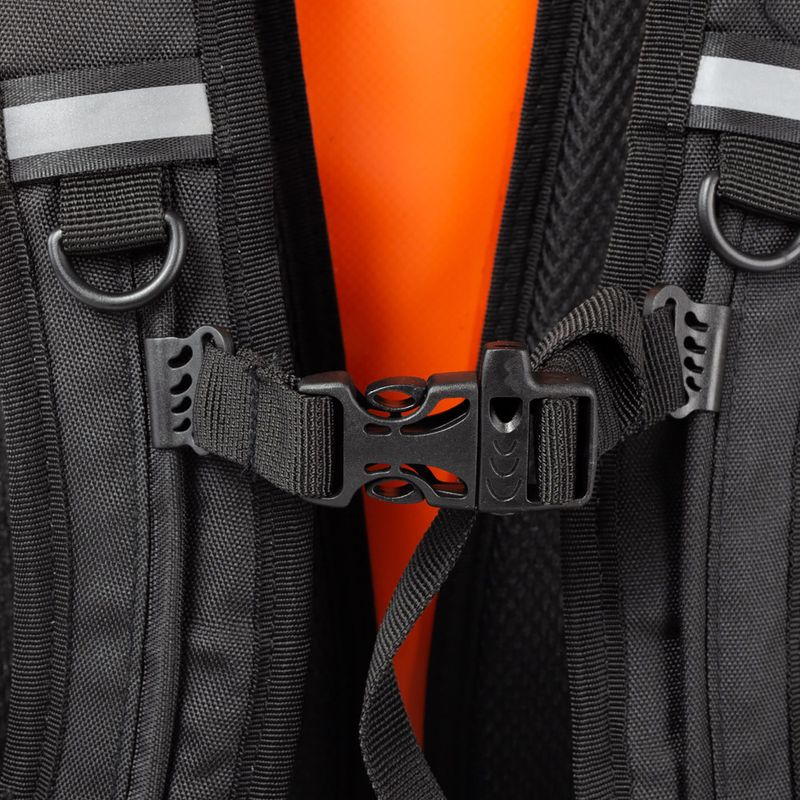 Turistický batoh BERGSON Aqua Bag 30 l orange 11