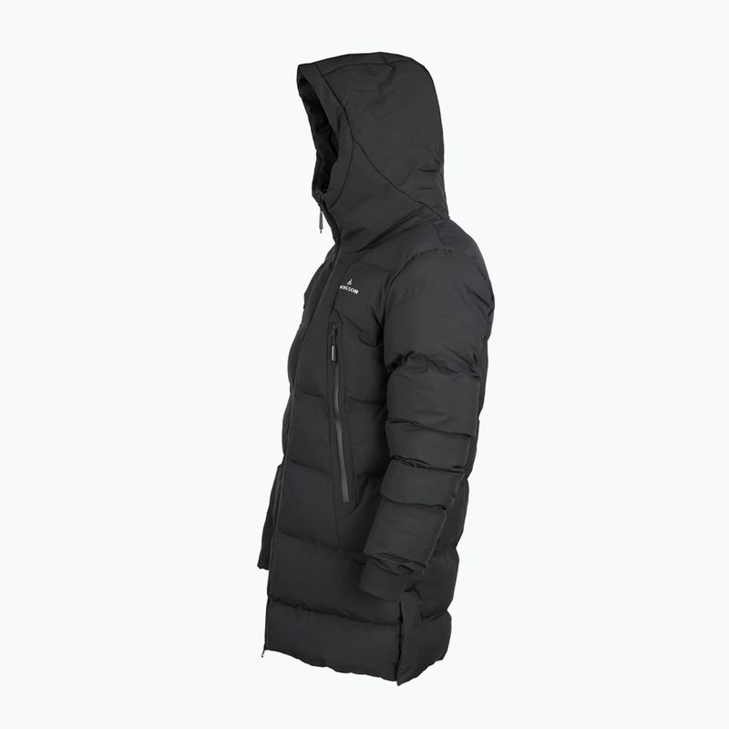 Pánský zateplený kabát BERGSON Snow Leopard Primaloft černý 3