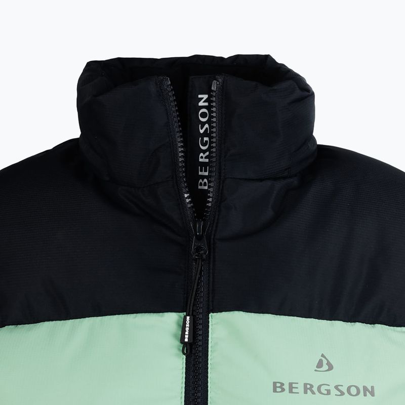 Dámská zateplená bunda BERGSON Snowy Wolf Micro-Therm mineral 5