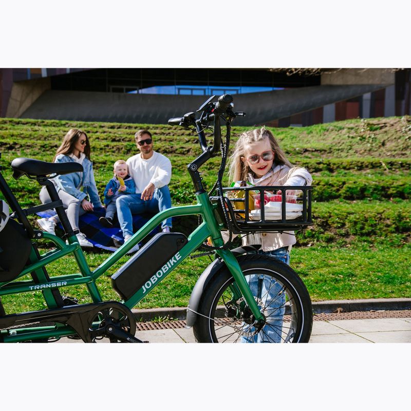 JOBOBIKE Transer 48V 15Ah 720Wh zelené elektrické kolo 6