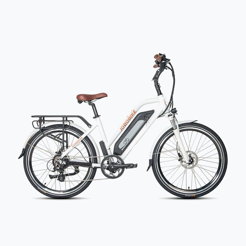 JOBOBIKE Commuter 36V 18.2Ah 655Wh bílé elektrické kolo