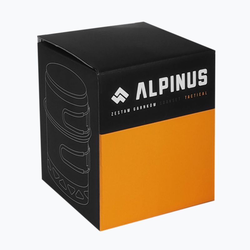 Turistický ešus Alpinus Valdes Radiator 0,6 l i 0,5 l grey 6