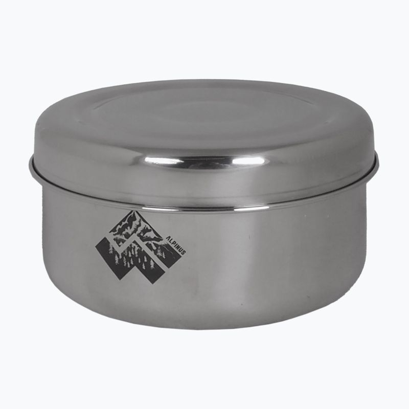 Cestovní sada nádobí Alpinus Yucatan 2l, 1,5l a 0,6l steel 4