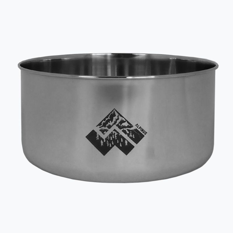 Cestovní sada nádobí Alpinus Yucatan 2l, 1,5l a 0,6l steel 5