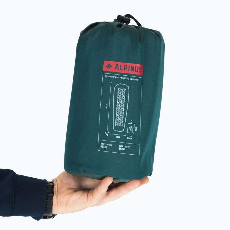Samonafukovací podložka Alpinus Ostas green 6