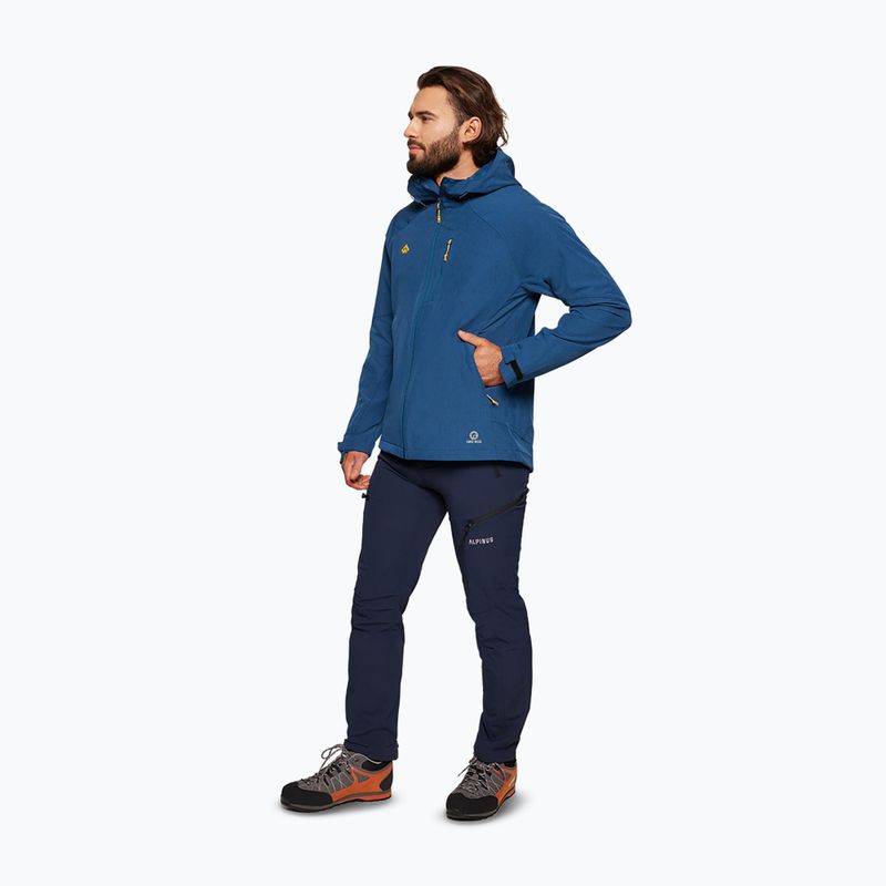 Pánská softshellová bunda Alpinus Lautaro navy blue 2