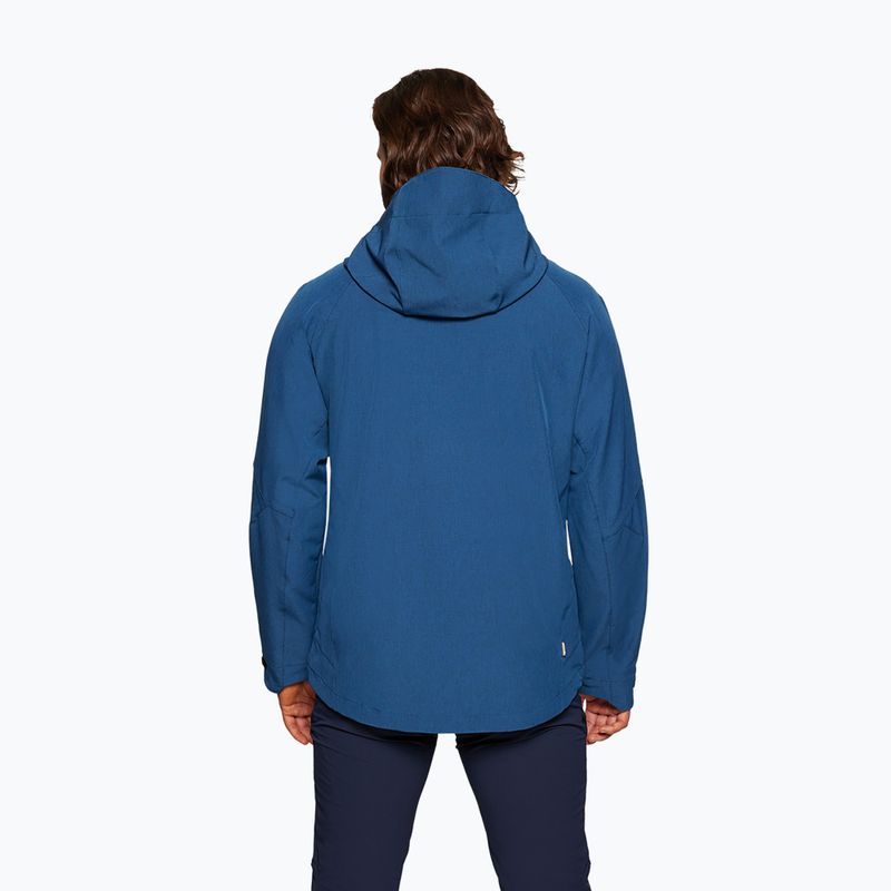 Pánská softshellová bunda Alpinus Lautaro navy blue 3