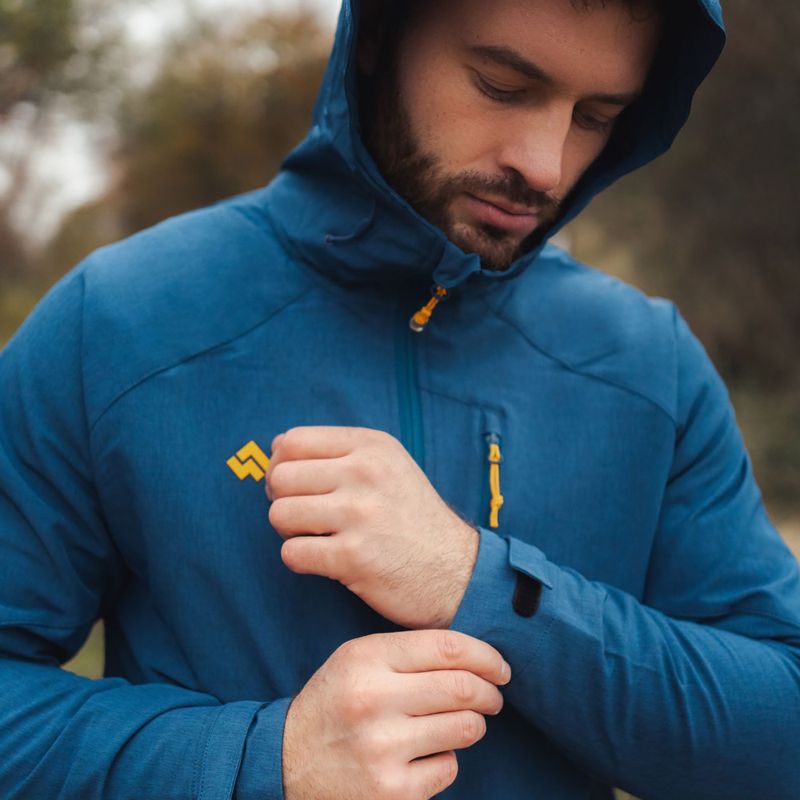 Pánská softshellová bunda Alpinus Lautaro navy blue 7