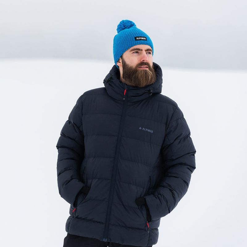 Pánská zateplená bunda Alpinus Furggen navy blue 7