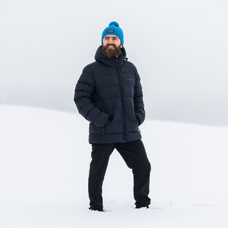 Pánská zateplená bunda Alpinus Furggen navy blue 8